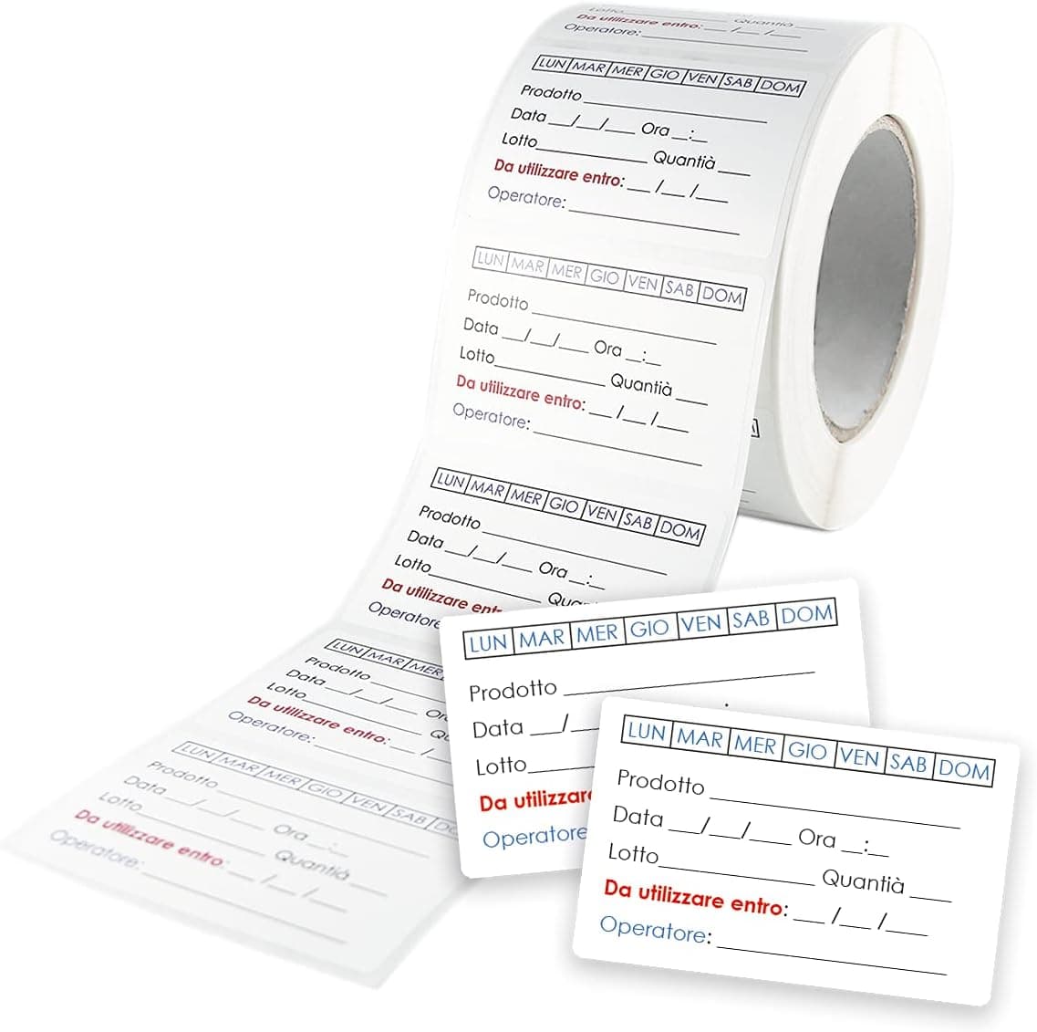 Etichette professionali HACCP